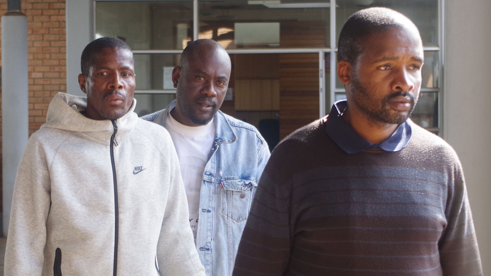 Tswana men held with explosives